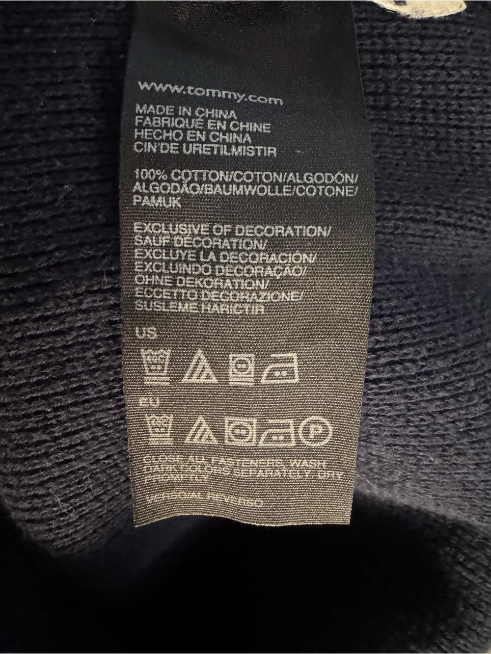 Tommy Hilfiger Gray Knit Cardigan